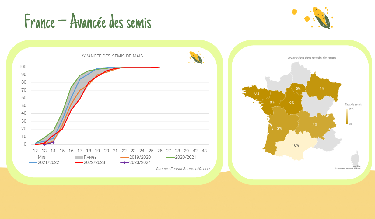 France – semis maïs